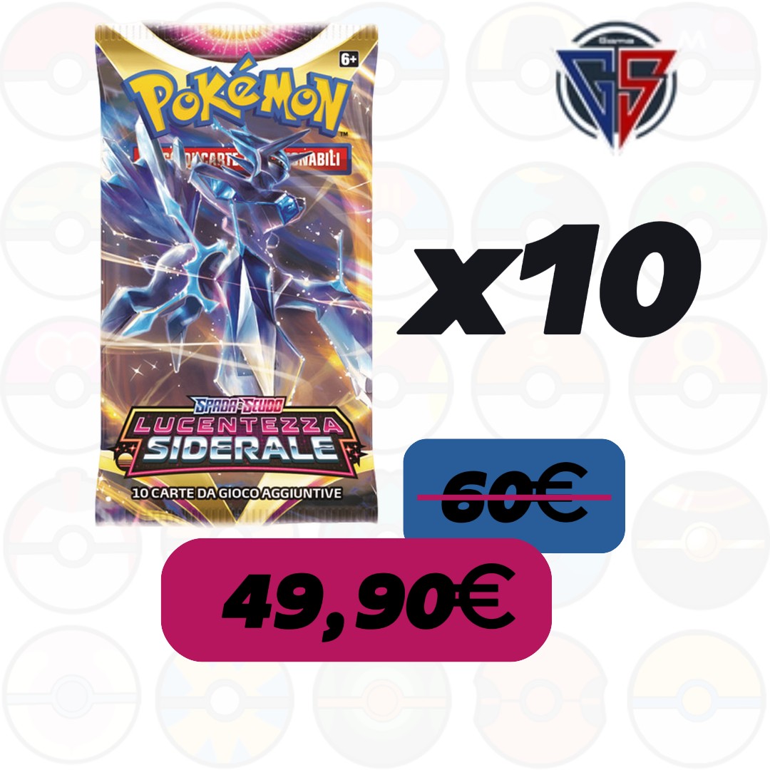 BUNDLE 10 PACCHETTI-Lucentezza Siderale