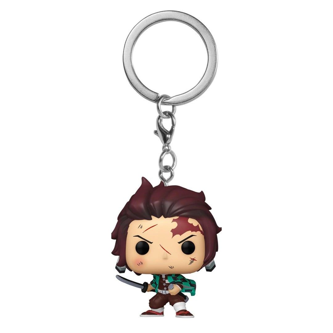 FUNKO POP TANJIRO KAMADO-DEMON SLAYER-KEYCHAIN