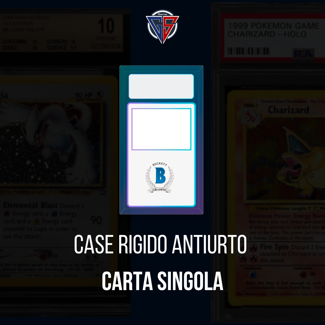Gradazione Carte Collezionabili con Beckett (BGS) (IMPORTANTE: PER LE SPEDIZIONI DELLE CARTE DA GRADARE SIETE PREGATI DI SPEDIRE DOPO IL 25/08/25 PER CHIUSURA FERIE)