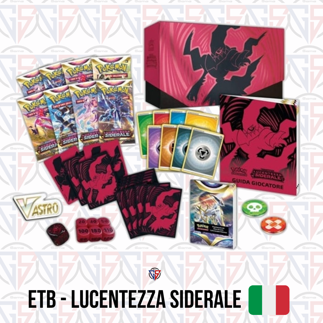 Spada e Scudo - Lucentezza Siderale Set Allenatore Fuoriclasse (8 bustine ITA) - Pokemon ITA