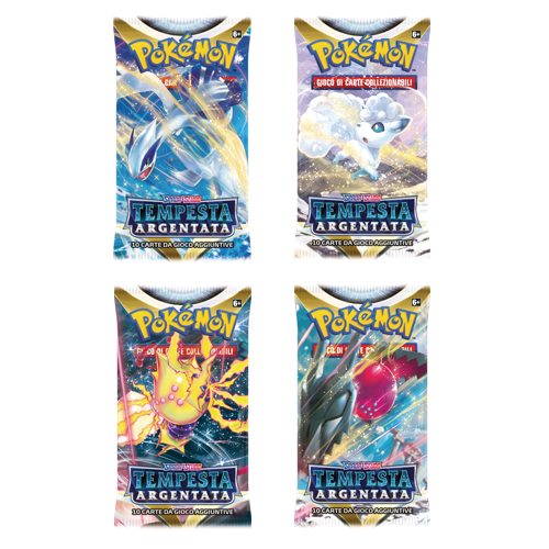 TEMPESTA ARGENTATA - Art set bustine