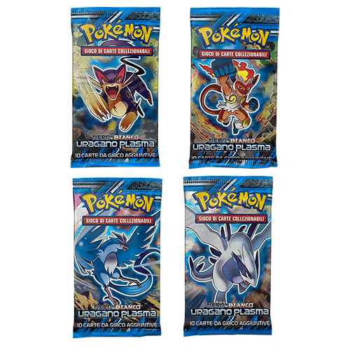URAGANO PLASMA - ArtSet di 4 bustine