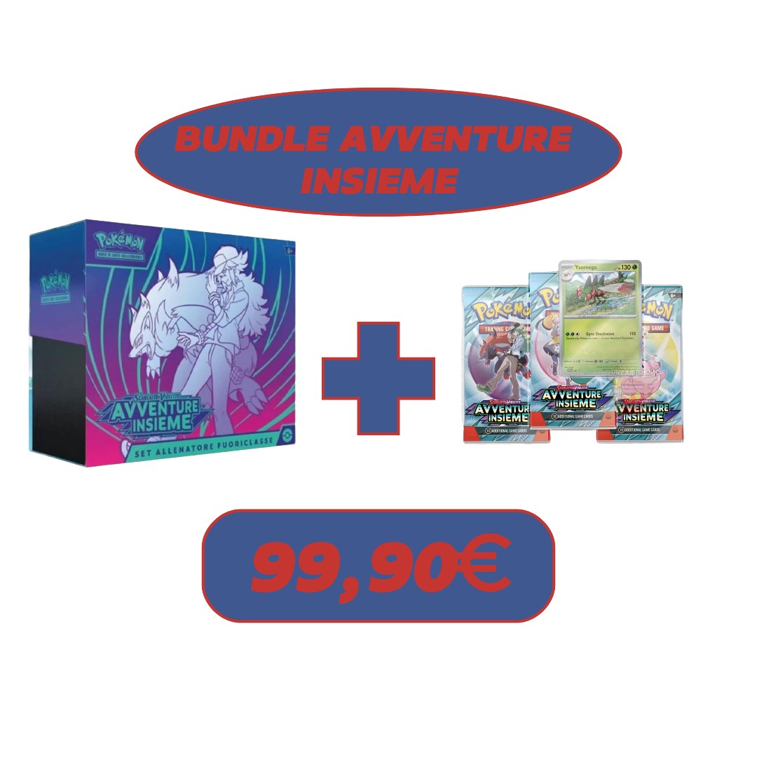 Bundle Avventure Insieme - ETB + Blister 3 Carte - Coppia ITA