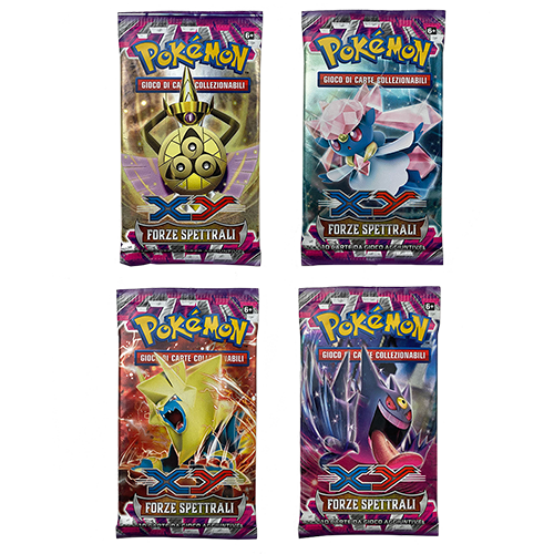 XY FORZE SPETTRALI - ArtSet di 4 bustine