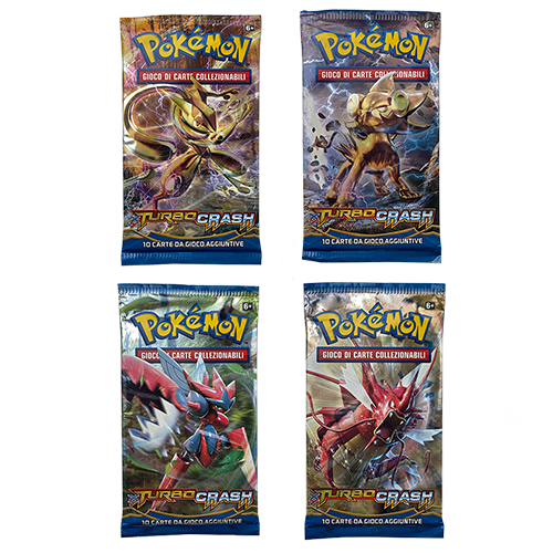 XY TURBO CRASH - ArtSet di 4 bustine