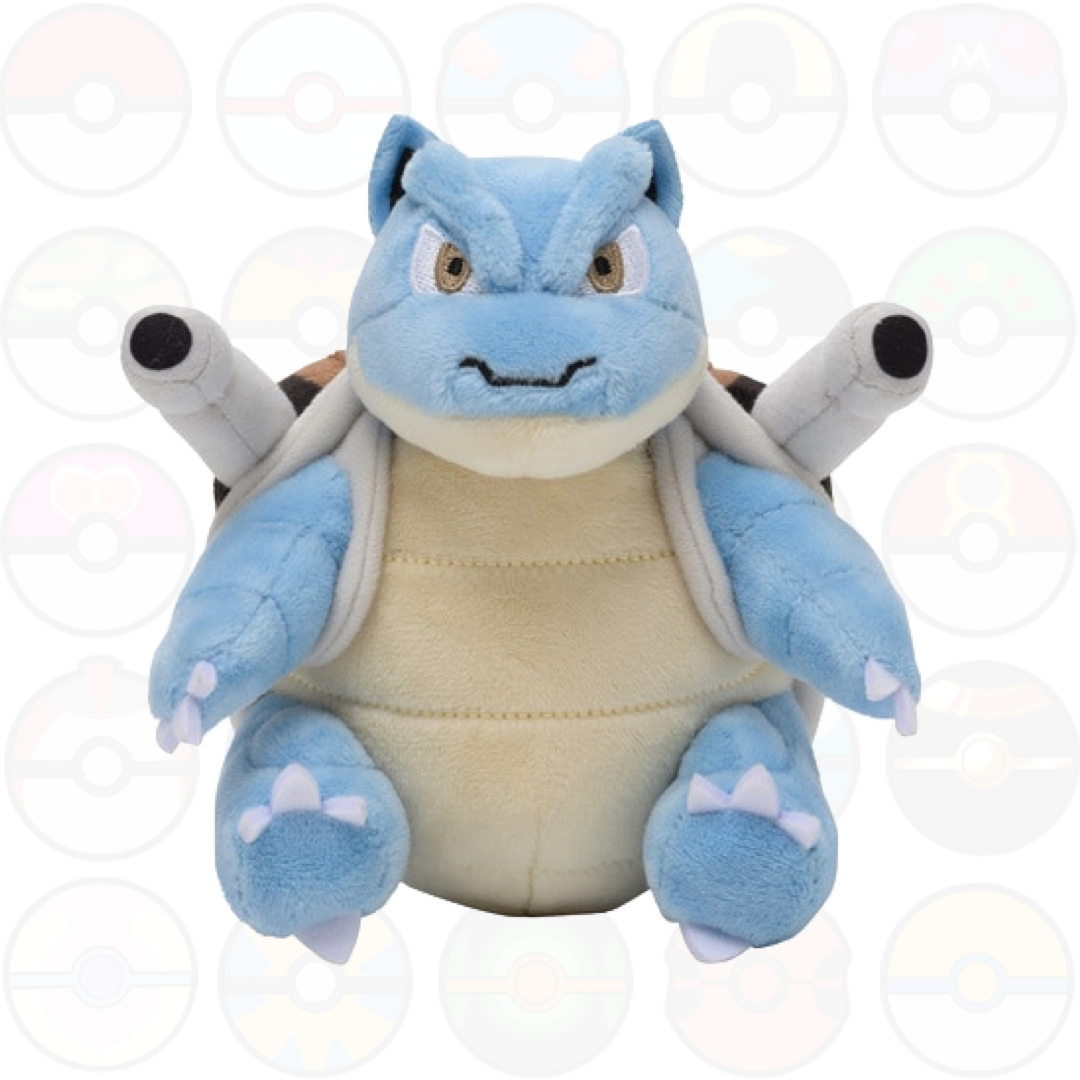Blastoise Peluche - Pokemon FIT - Pokemon Center Giapponesi - pupazzo di Blastoise originale