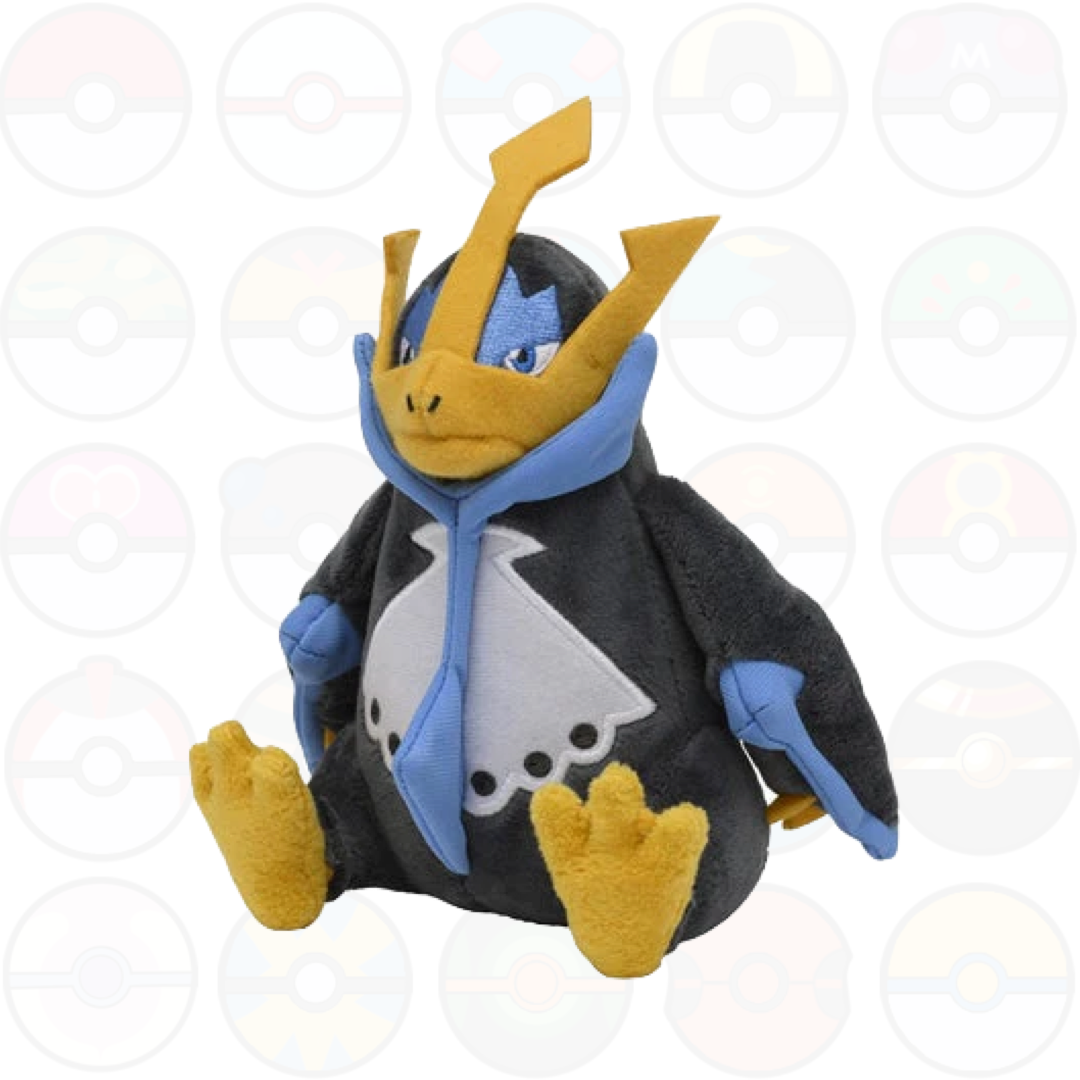 Empoleon Peluche - Pokemon FIT - Pokemon Center Giapponesi - pupazzo di Empoleon originale