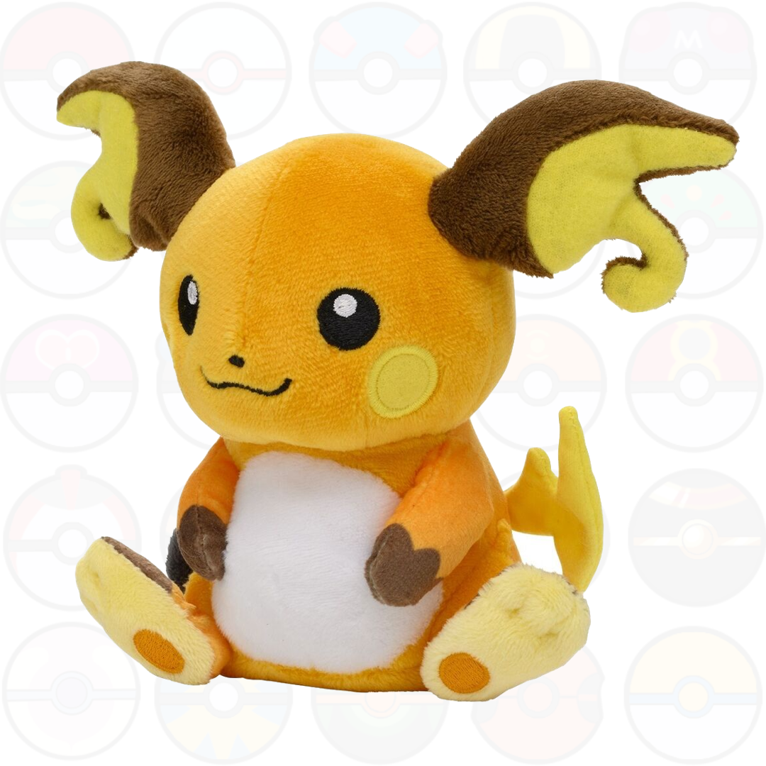Raichu Peluche - Pokemon FIT - Pokemon Center Giapponesi - pupazzo di Raichu originale