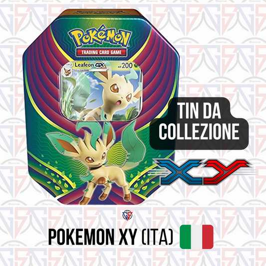 Pokemon XY - Tin da Collezione Leafeon GX (4 bustine ITA)