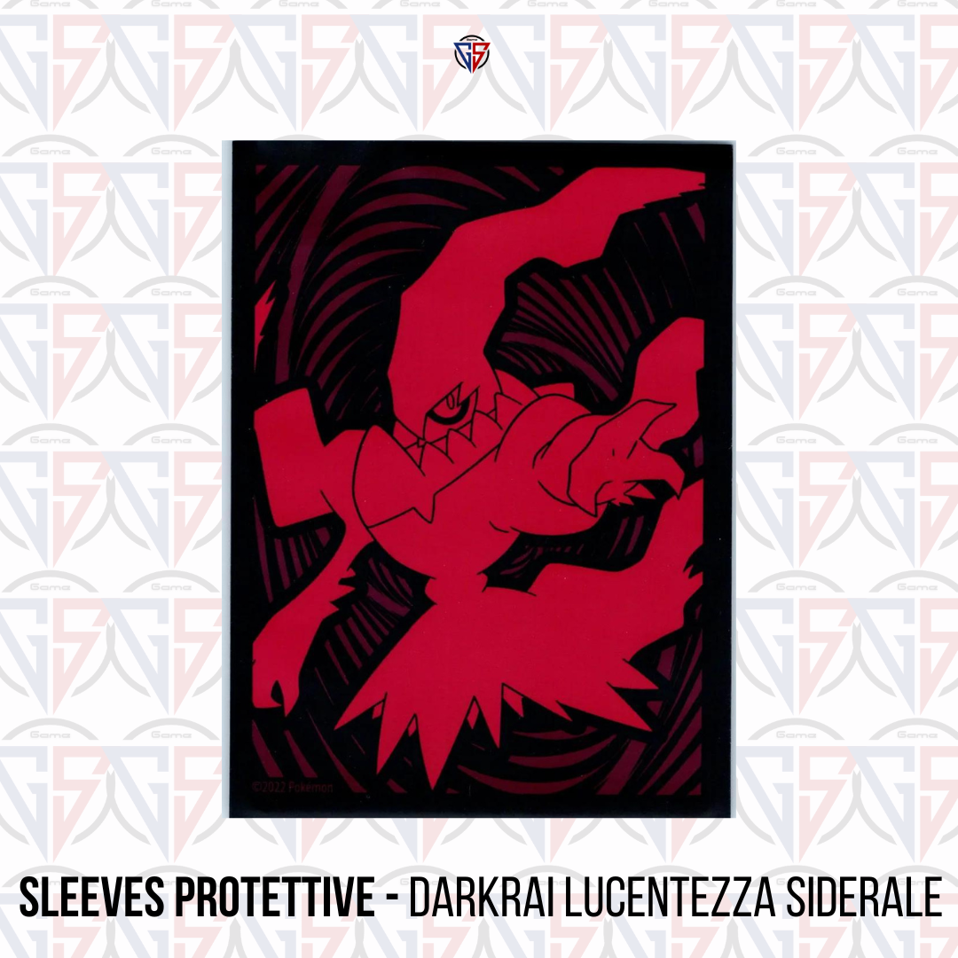 Sleeves Darkrai Lucentezza Siderale - Accessori