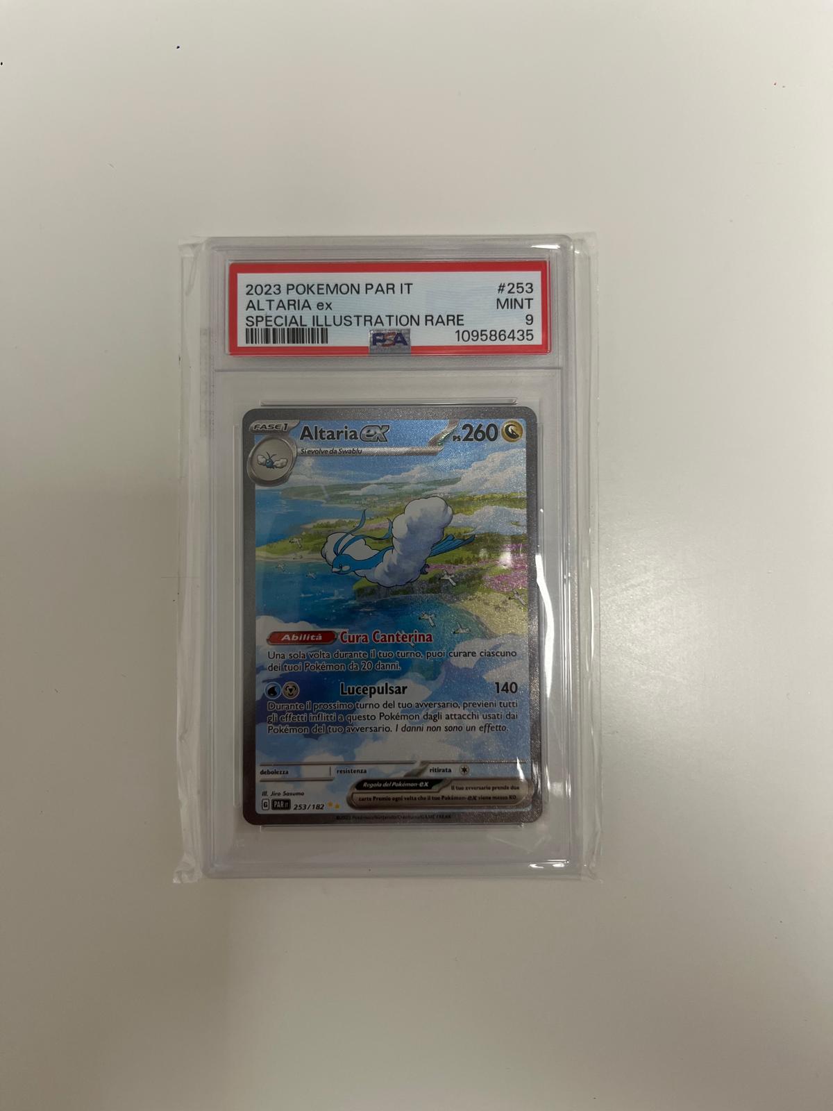 altaria ex 253/182 paradosso temporale- PSA 9 - CARTA GRADATA ITA