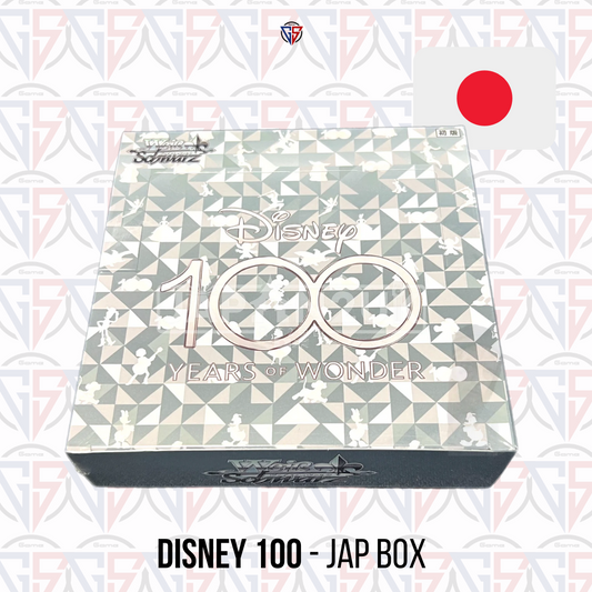 Weiss Schwarz Disney 100 Years Of Wonder Japanese Booster Box