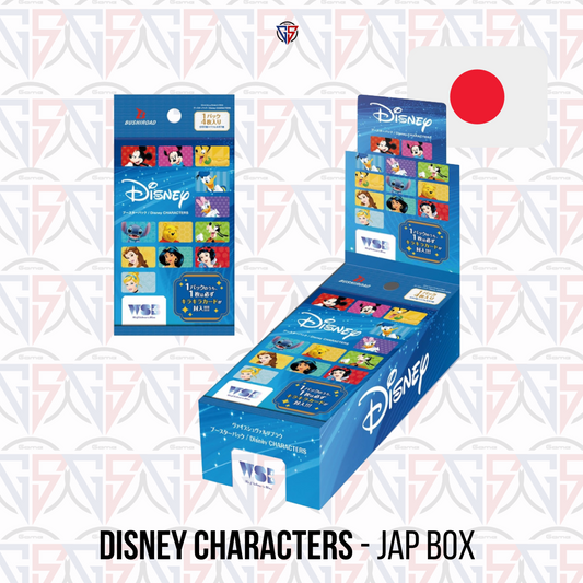 Disney CHARACTERS Booster Box Weiss Schwarz Blau Japanese Booster Box
