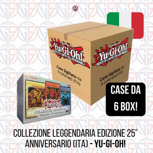 Collezione Leggendaria Edizione 25° Anniversario - Case da 6 Box (ITA) - Yu-Gi-Oh!