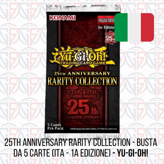 25th Anniversary Rarity Collection - Busta da 5 Carte (ITA - 1a Edizione) - Yu-Gi-Oh!
