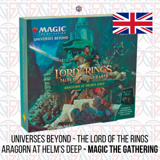 Universes Beyond - The Lord of the Rings: Tales of Middle-earth - Scene Box - Aragorn at Helm's Deep (ENG) - Magic The Gathering