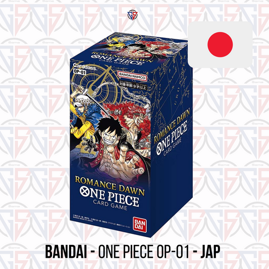BANDAI One Piece Card Game Romance Dawn OP-01 Booster (24 bustine) BOX JAPAN OFFICIAL