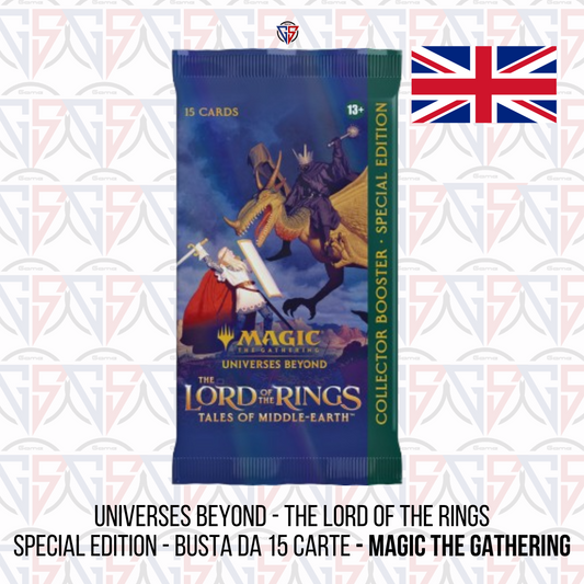 Universes Beyond - The Lord of the Rings: Tales of Middle-earth - Special Edition - Collector Booster da 15 Carte (ENG) - Magic The Gathering