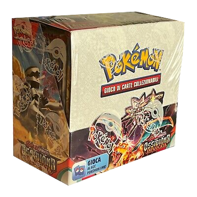 Scarlatto e Violetto - Ossidiana Infuocata box display da 36 bustine (ITA) - Pokemon ITA