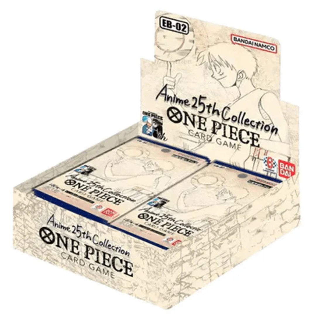 Box EB-02 - ENG - One Piece - Anime 25th Collection Booster (24 bustine)