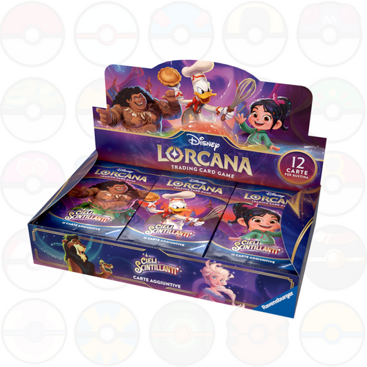 Cieli Scintillanti - box 24 bustine - Lorcana 5 TCG Disney (ITA)