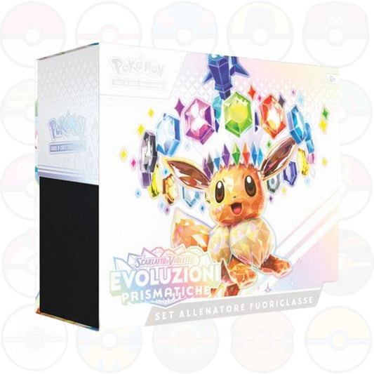 Evoluzioni Prismatiche -Set Allenatore Fuoriclasse-con 9 bustine Ita-Pokemon ITA