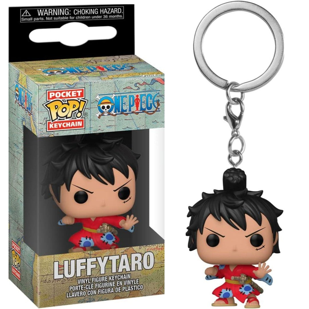 FUNKO POP LUFFYTARO-ONE PIECE-KEYCHAIN