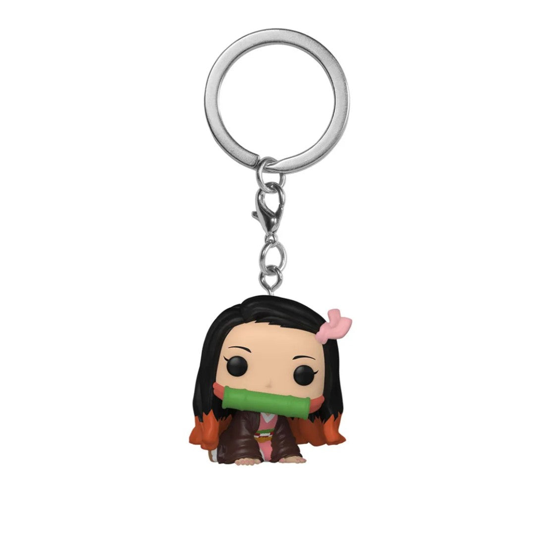 FUNKO POP NEZUKO KAMADO-DEMON SLAYER-KEYCHAIN