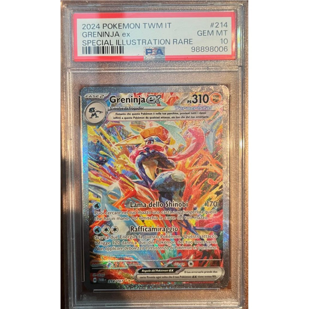 Greninja alt crepuscolo - PSA 10 GEM MINT - CARTA GRADATA ITA