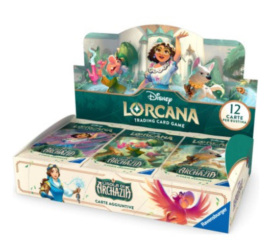 L'Isola di Archazia - box 24 bustine - Lorcana TCG Disney (ITA) (Copia)