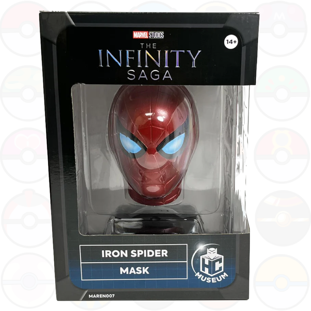 Spider Mask The Infinity Saga Avengers 18cm Polyresin Prop on Stand