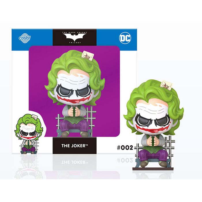 COSBI - La Trilogia del Cavaliere Oscuro - BUNDLE 3 Mini Figure Batman Joker e Gordon 8 Cm