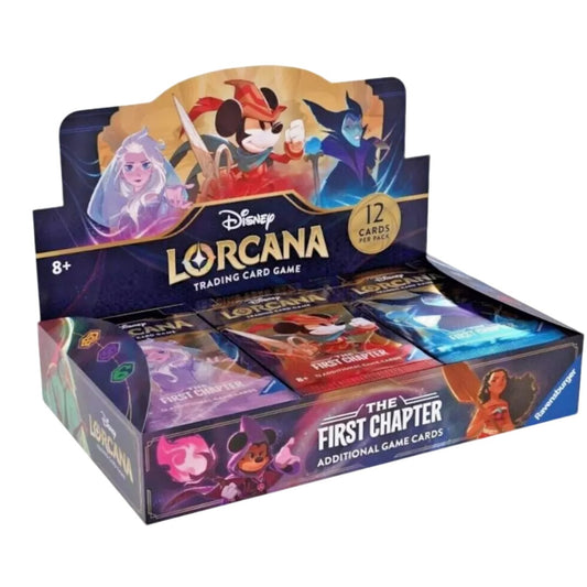 Lorcana - Box 24 Buste - First Chapter (1^ Stampa/ 1st wave) - Lorcana TCG Disney (ENG)