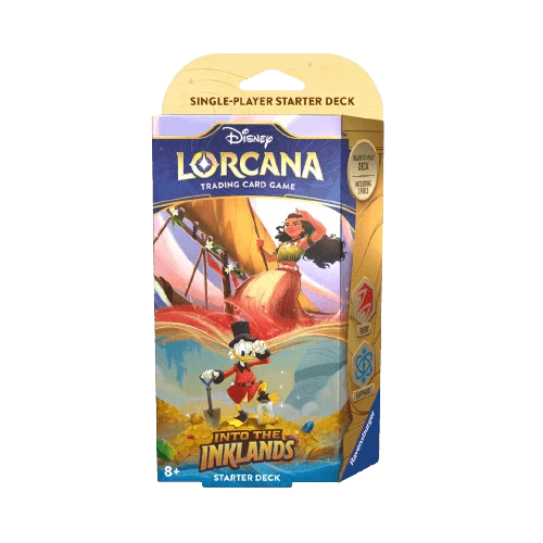 Nelle Terre d'Inchiostro Rubino/Zaffiro Starter Deck - Lorcana TCG Disney (ITA)