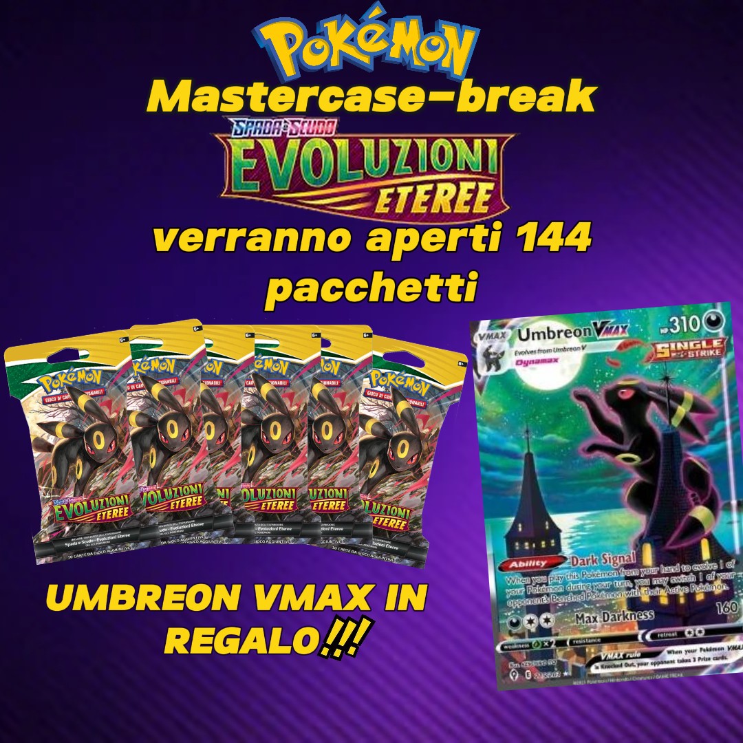 MASTER CASE BREAK-EVOLUZIONI ETEREE PAPER PACK ITA (posti da 1 a 100)