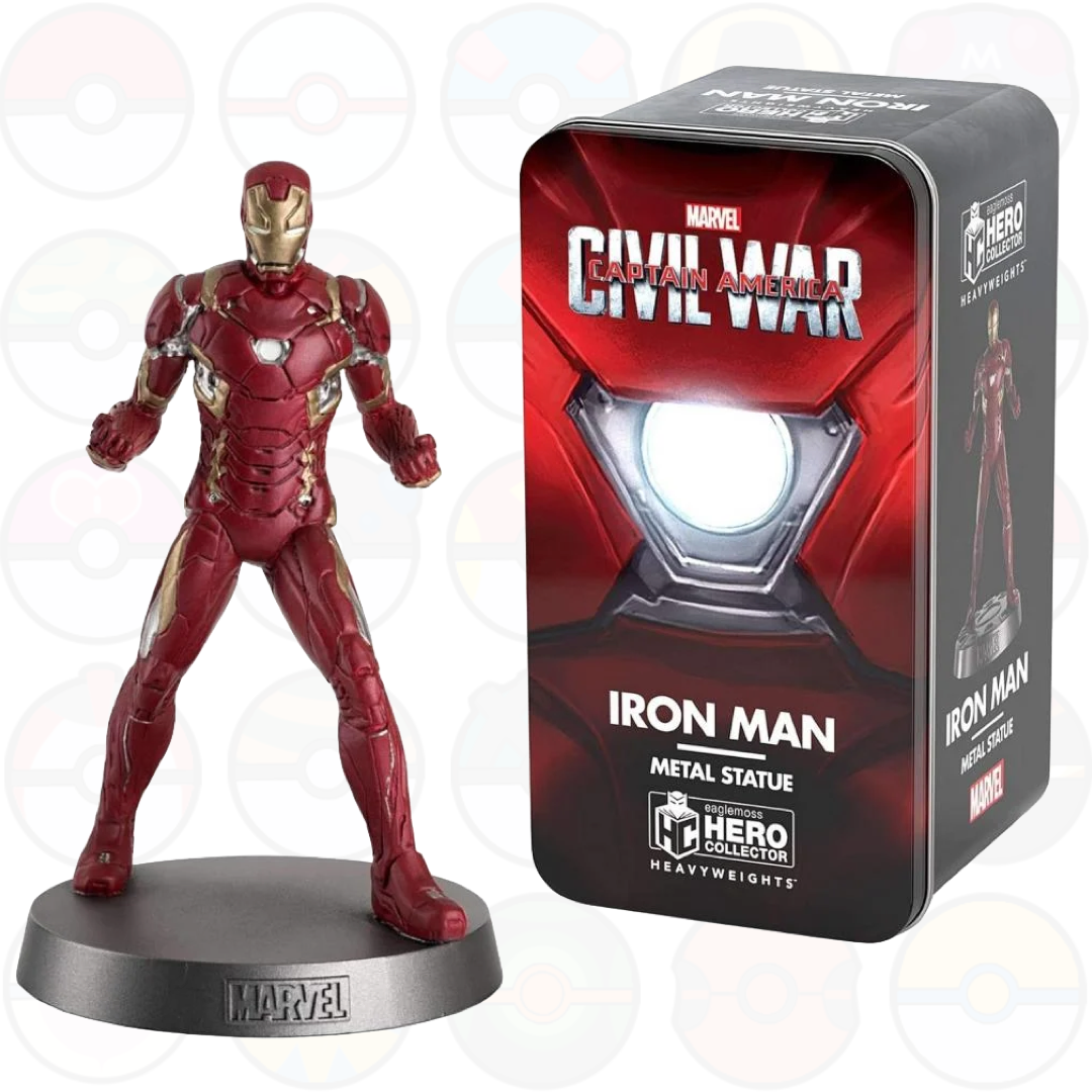 Marvel Iron Man Civil War - Statuetta Metallo in Tin Box