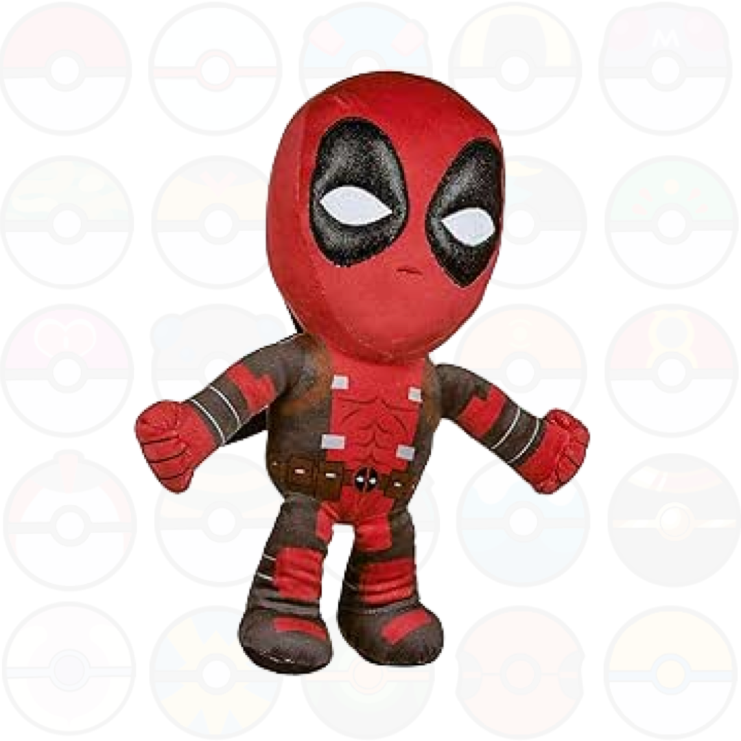 Marvel - Peluche Deadpool - 32 cm - Super Morbido - Pupazzo Deadpool Originale