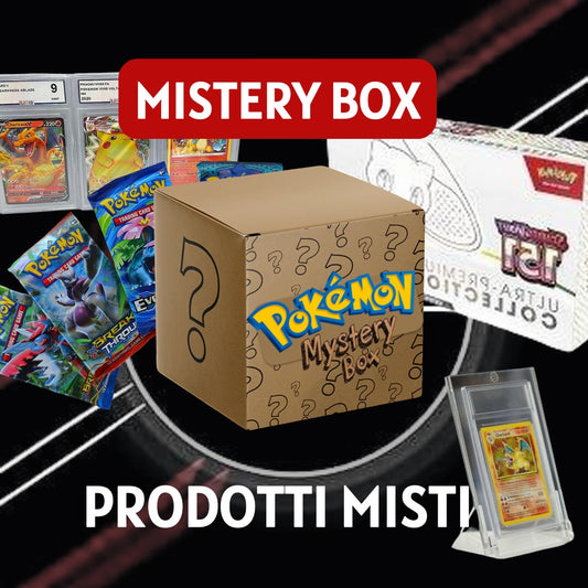 Mistery Box Pokémon - MISTA (Carte singole, gradate, prodotti e altro)