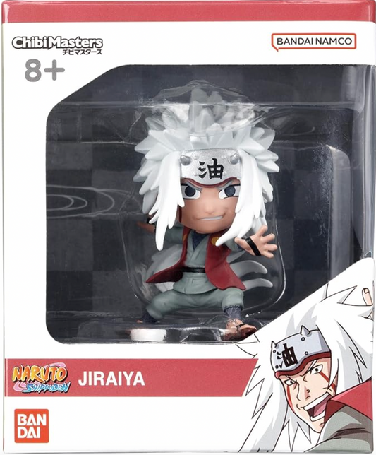 BANDAI - Naruto, Ninja Chibi Masters Jiraiya Figure