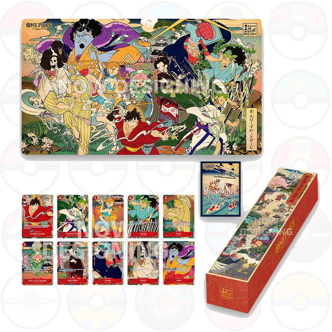 ONE PIECE CARD GAME - 1ST YEAR ANNIVERSARY SET - ENG