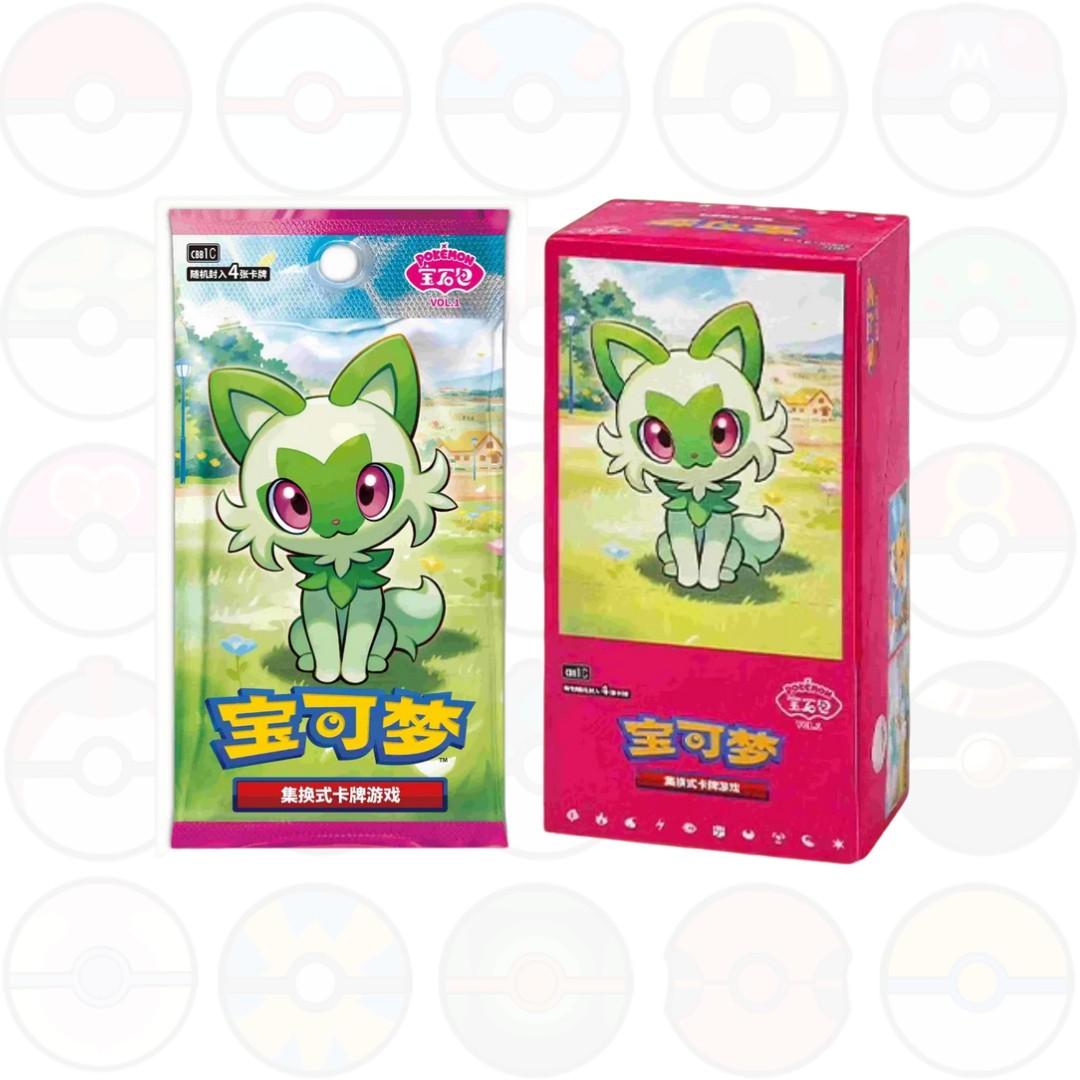 Pokémon Gem Pack Vol. 1 – Booster Box Versione Cinese - [CH] - CBB1C