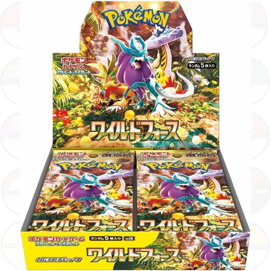 Pokémon Scarlet & Violet Expansion Pack Wild Force Box- Pokémon JAP