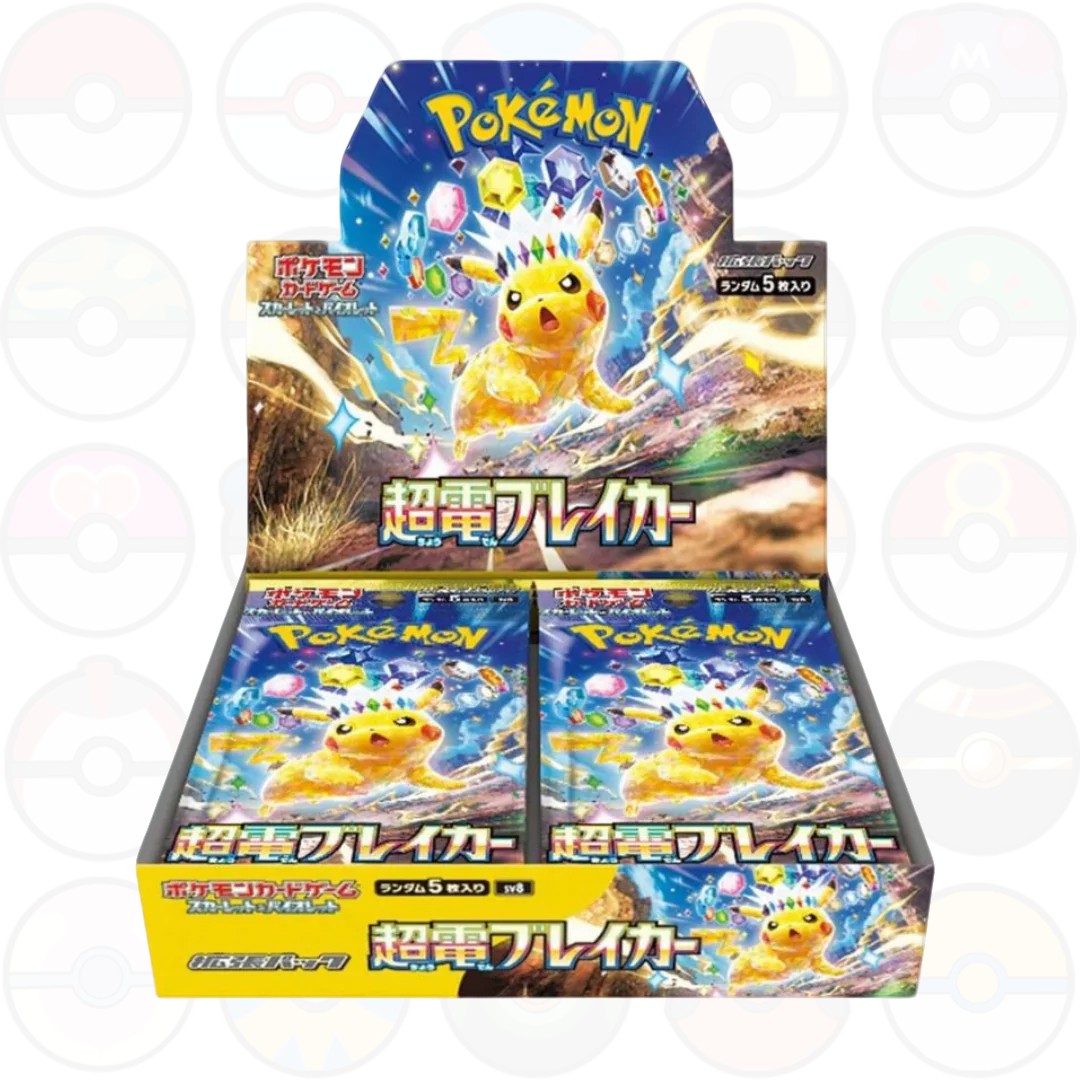 Pokémon Supercharged Breaker display 30 buste - Pokémon jap