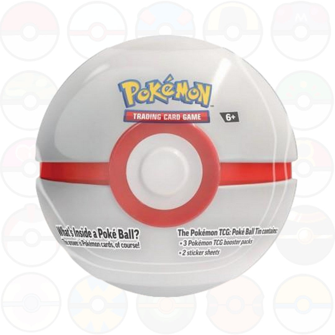 Pokeball Tin da collezione (uno casuale) - 2024 (3 bustine ITA Astri Lucenti -Origine Perduta - Evoluzioni a paldea)