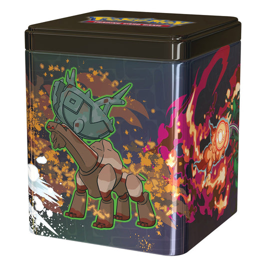 Pokémon Stacking Tin da Collezione Marzo 2025 una casuale – Italiano