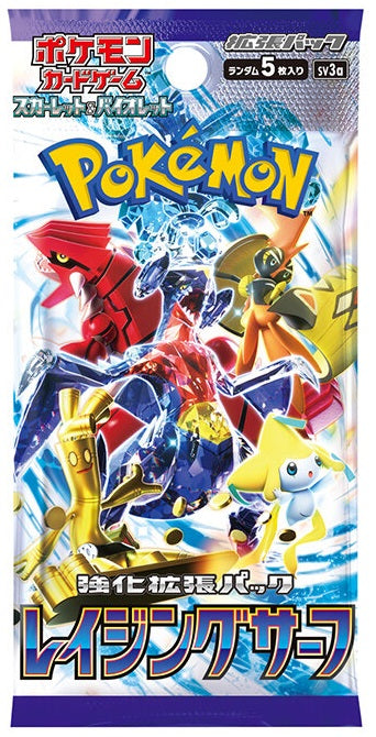 Pokémon Raging Surf Bustina Sigillata - sv3a - 1 bustina da 5 carte Giapponese - Pokémon jap