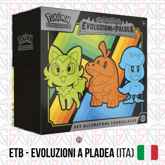 Scarlatto e Violetto - Evoluzioni di Paldea Set Allenatore Fuoriclasse (9 bustine ITA) - Pokemon ITA