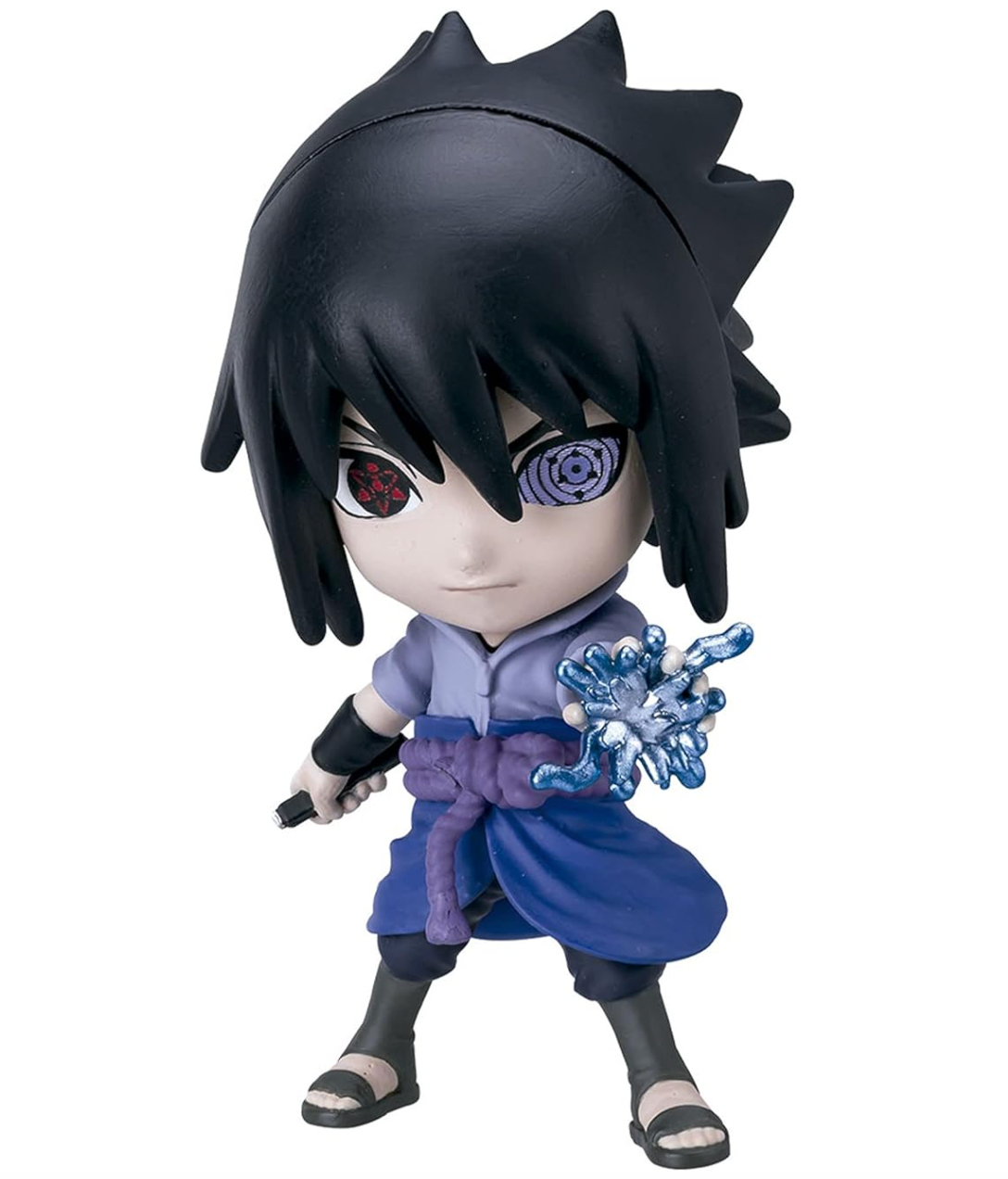 BANDAI - Naruto, Ninja Chibi Masters Sasuke Uchiha Figure