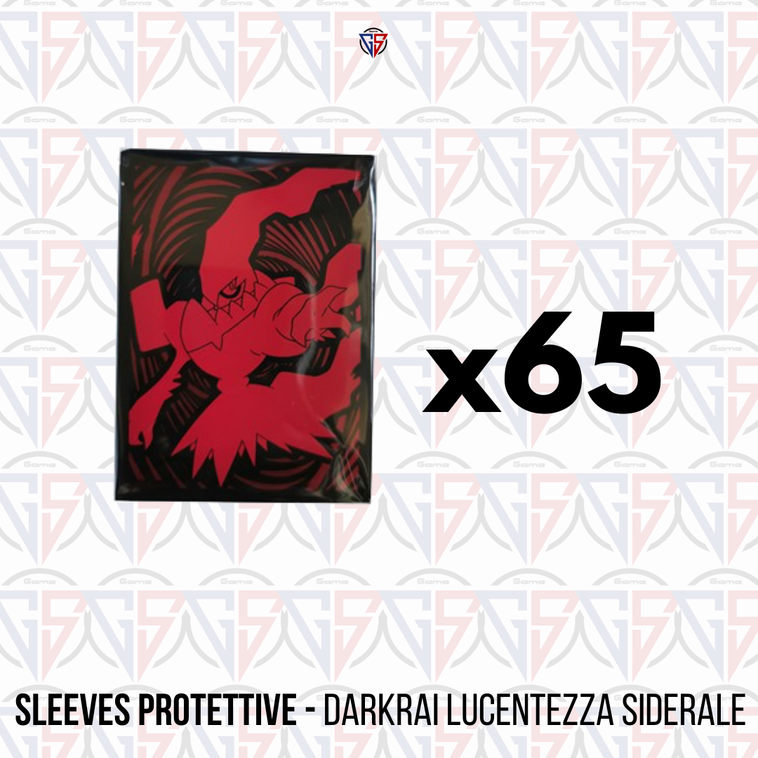 Sleeves Darkrai Lucentezza Siderale - Accessori