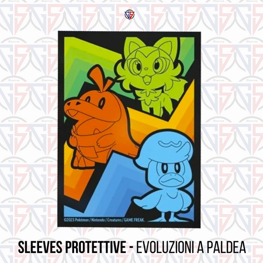 Sleeves Starter Evoluzioni a Paldea - Accessori